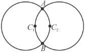 Two circular rings of identical radii and resistance of 36andOmega ...