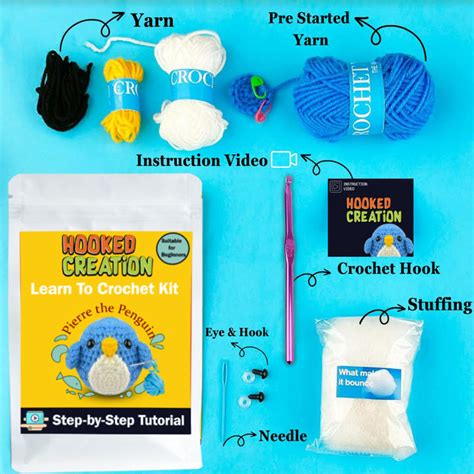 CROCHET KITS – Hooked Creation