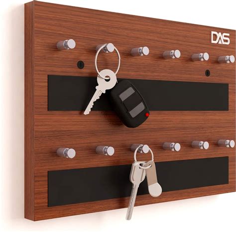 Anikaa Capi Engineered Wood Key Holder Stand/Wall Hooks Stand/Stylish ...