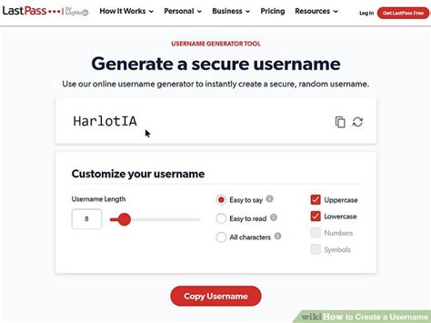 Image result for Creating a Username
