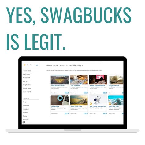 My Honest Swagbucks Review: Is it Legit? - Inspired Budget