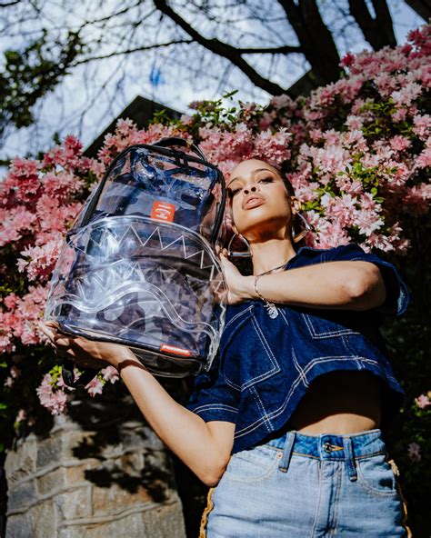 CLEAR AS NIGHT - CLEAR DLX BACKPACK – SPRAYGROUND®