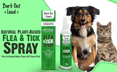 Bark Out Loud by Vivaldis -100% Natural Tick & Flea Spray | Kills ...