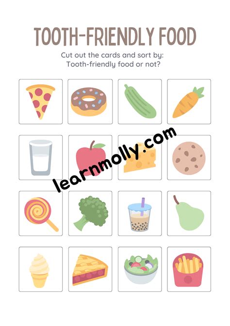 Tooth friendly Food Puzzle – Ask Molly