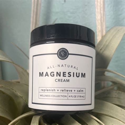 Magnesium Cream Uses at Edward Stenhouse blog