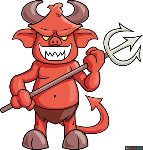 Pencil Drawings Of The Devil