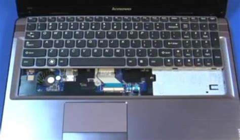 笔记本电脑键盘怎么拆，联想笔记本键盘拆解过程图解 电脑维修技术网