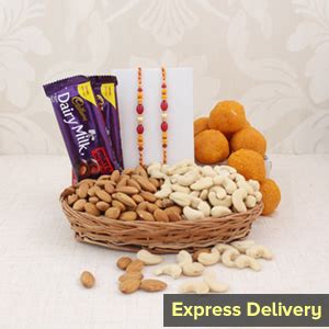 Rakhi with Dry Fruits – Buy and send rakhi with Dryfruits Online ...