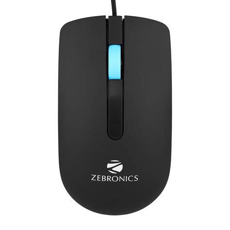 Amazon.in: Buy ZEBRONICS Juggle Wired Optical Mouse with 3 Buttons ...