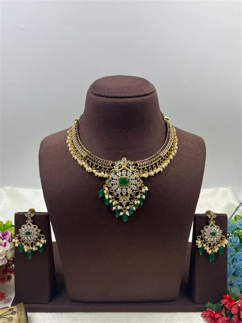Malini Traditional Victorian Necklace – Kaushalya Art Jewellery