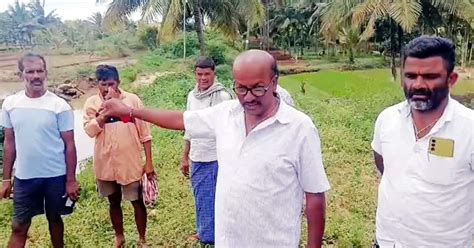 nrega work is poor; anechakanahalli villagers demand a thorough ...