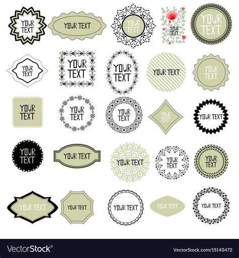 Image result for Decorative Sticky Labels