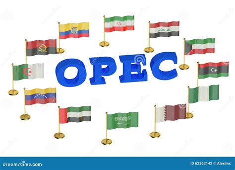 OPEC meetings concept stock illustration. Illustration of countries ...