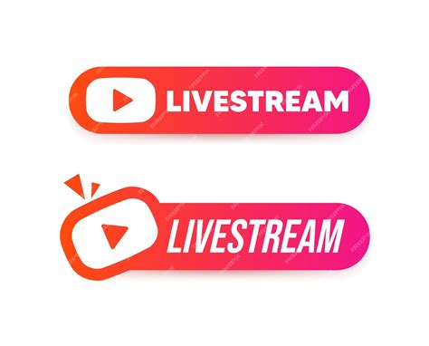 Premium Vector | Live stream logo youtube live twitch live logo live ...