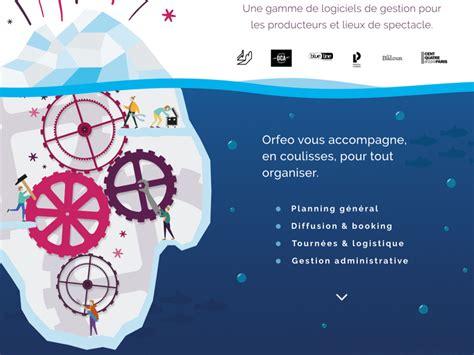 Landing page for live show producers app par le Studio 6DGT | Landing ...