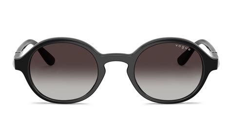 Vogue VO5692S black frame with grey gradient lenses. Lenses provide 100 ...