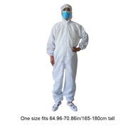 Buy Coverall Suit Laboratory Non-woven Protection Suit Protective ...