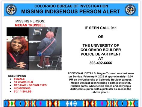 CBI issues statewide alert for missing CU Boulder student