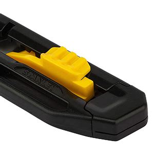 STANLEY STHT10323-800 18 mm Plastic Slide Lock Snap-Off Knife for Home ...