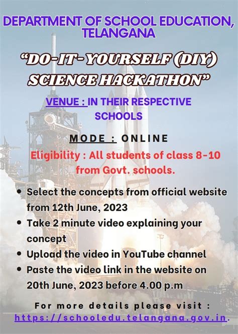 Do-It-Your self (DIY) Science Hackathon , FAQs, Model Science Projects