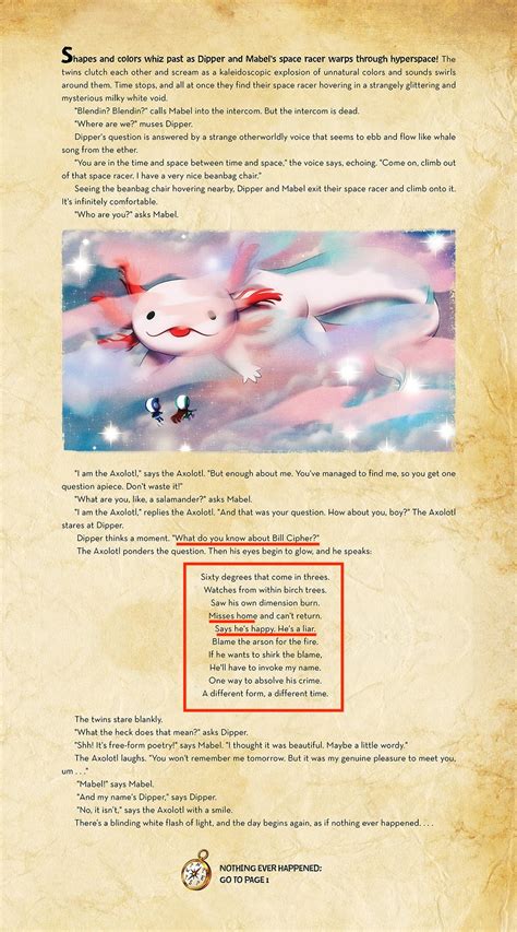 gravity falls axolotl by MarFanart on DeviantArt