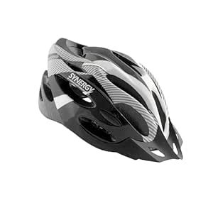 Buy Synergy Cycling Helmet with Front Visor for Smooth Riding and Light ...