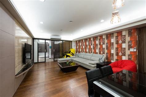 万泰随园-148平米复式现代风格-谷居家居装修设计效果图