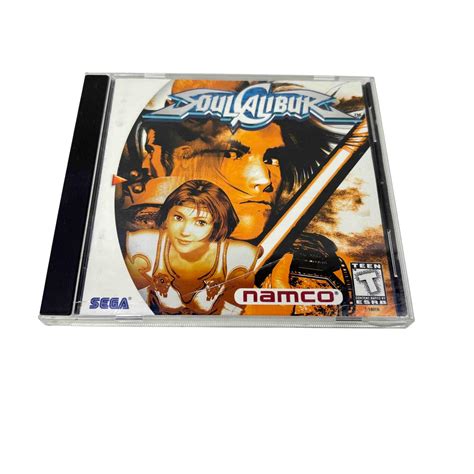 Namco Soulcalibur Sega Dreamcast Video Game T-1401N