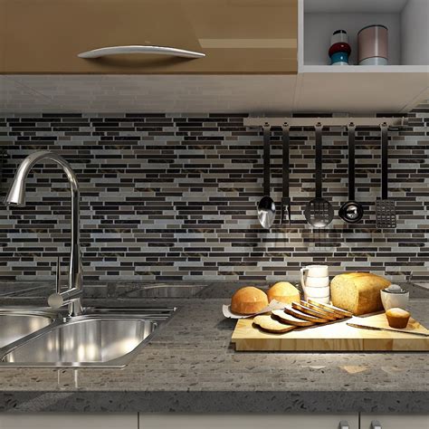 How To Apply Self Adhesive Backsplash Tiles at Charli Parton blog