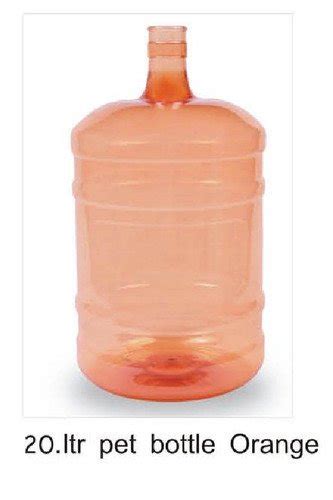 NEER 20 Litre Plastic Water Bottle (Orange) (pack of 3) : Amazon.in ...