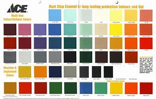 Image result for Rustoleum Auto Paint Color Chart