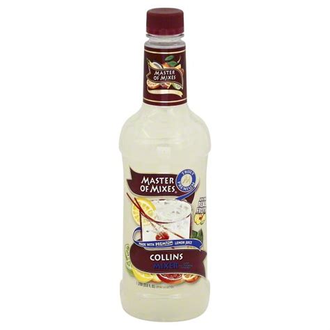 Master of Mixes, Gluten-Free Tom Collins Cocktail Mix, 33.8 oz ...