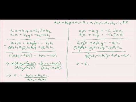 Image result for Cross Multiplication Method Linear Equations