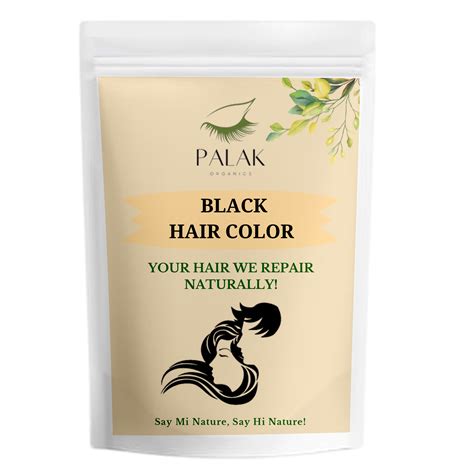 Natural Herbal Hair Color - Black – Millet Mania