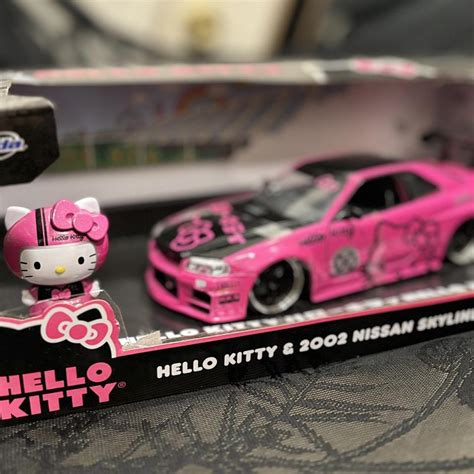 Authentic 2003 Nissan Skyline GT-R (R34) Hello Kitty... - Depop