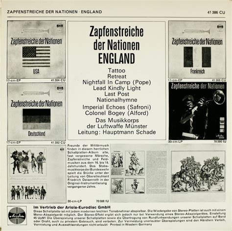 Johannes Schade. Musikkorps der Luftwaffe Münster. England ...