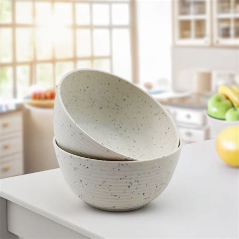 Daily-Use Eco-Friendly Bamboo Fiber Bowl: Stylish & Sustainable