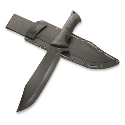 Schrade Delta Class Leroy Fixed Blade Knife - 734456, Fixed Blade ...