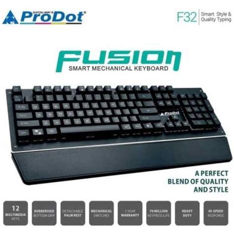 ProDot F32 smart Mechanical keyboard Price in India, Specs, Reviews ...