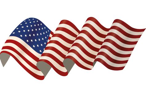 usa flag waving 24098409 PNG