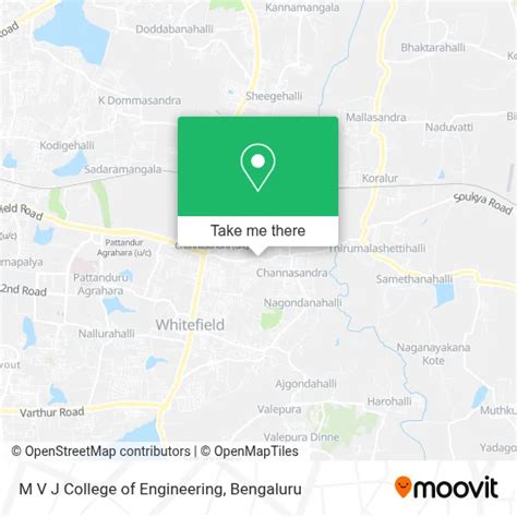 How to Get to M V J College of Engineering in Bengaluru by Bus or Metro?