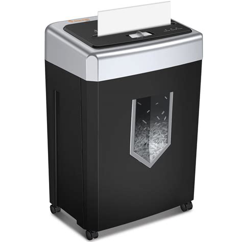 Bonsaii 14-Sheet Office Paper Shredder, 40-Minute Home Office Heavy ...