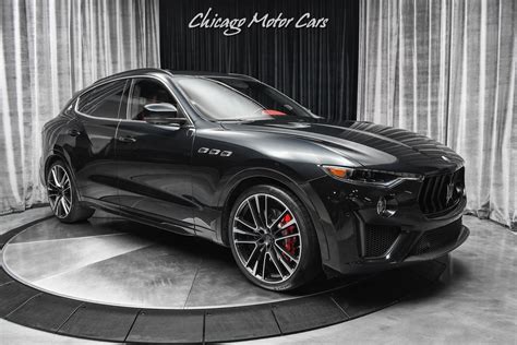 2019 Maserati Levante Trofeo Suv Low Miles! Hot Color Combo! Carbon Fibe Nero Ri - Used Maserati ...