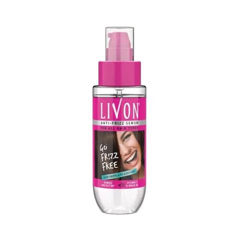 Livon Hair Serum For Women | All Hair Types | Smooth, Frizz-Free & Glo ...