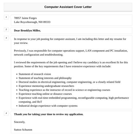 Image result for Computer Assistant Experience Letter