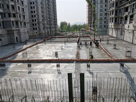 中国水利水电第一工程局有限公司 项目巡礼 淄博项目B地块4号至6号楼间地库抗水板浇筑完成
