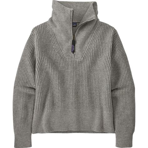Patagonia Recycled Wool-Blend 1/4-Zip Sweater - Women's - Clothing