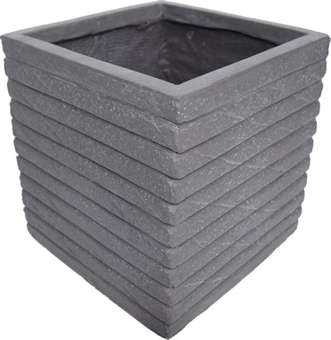 Buy Christopher Knight Home Kaden Square Riveted Lightweight Concrete ...