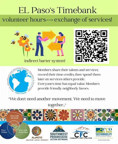 Timebanking for a Greener EP - Eco El Paso