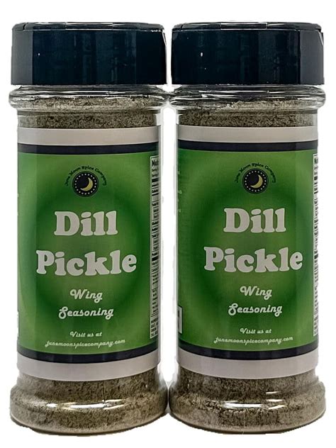 Premium | Dill Pickle STF9 Chicken Wing Seasoning | 2 Pack | Shakers ...